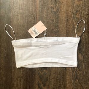 White bandeau that’s never been worn